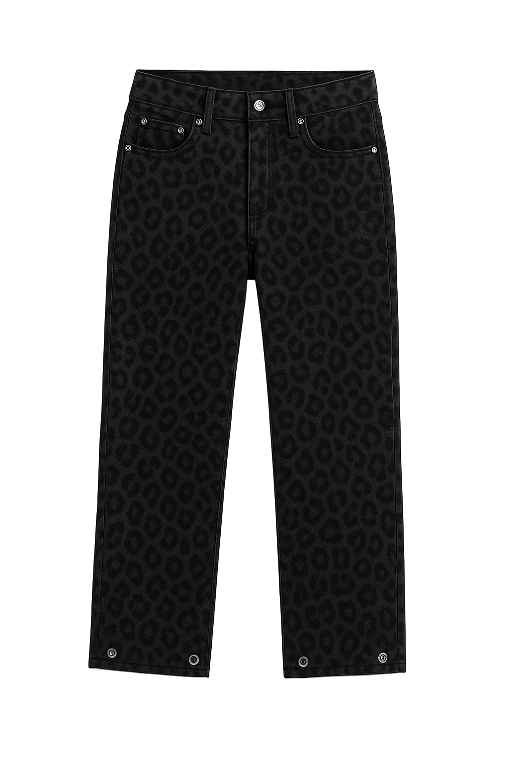 [PRINTED] Multi-Colored Cheetah Jeans