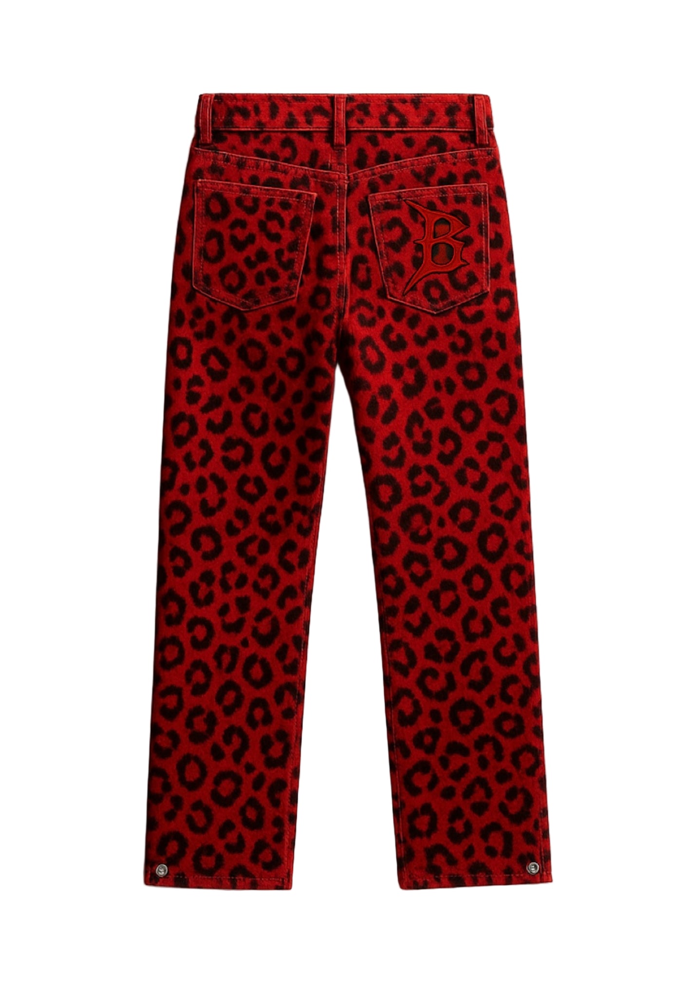 [PRINTED] Multi-Colored Cheetah Jeans