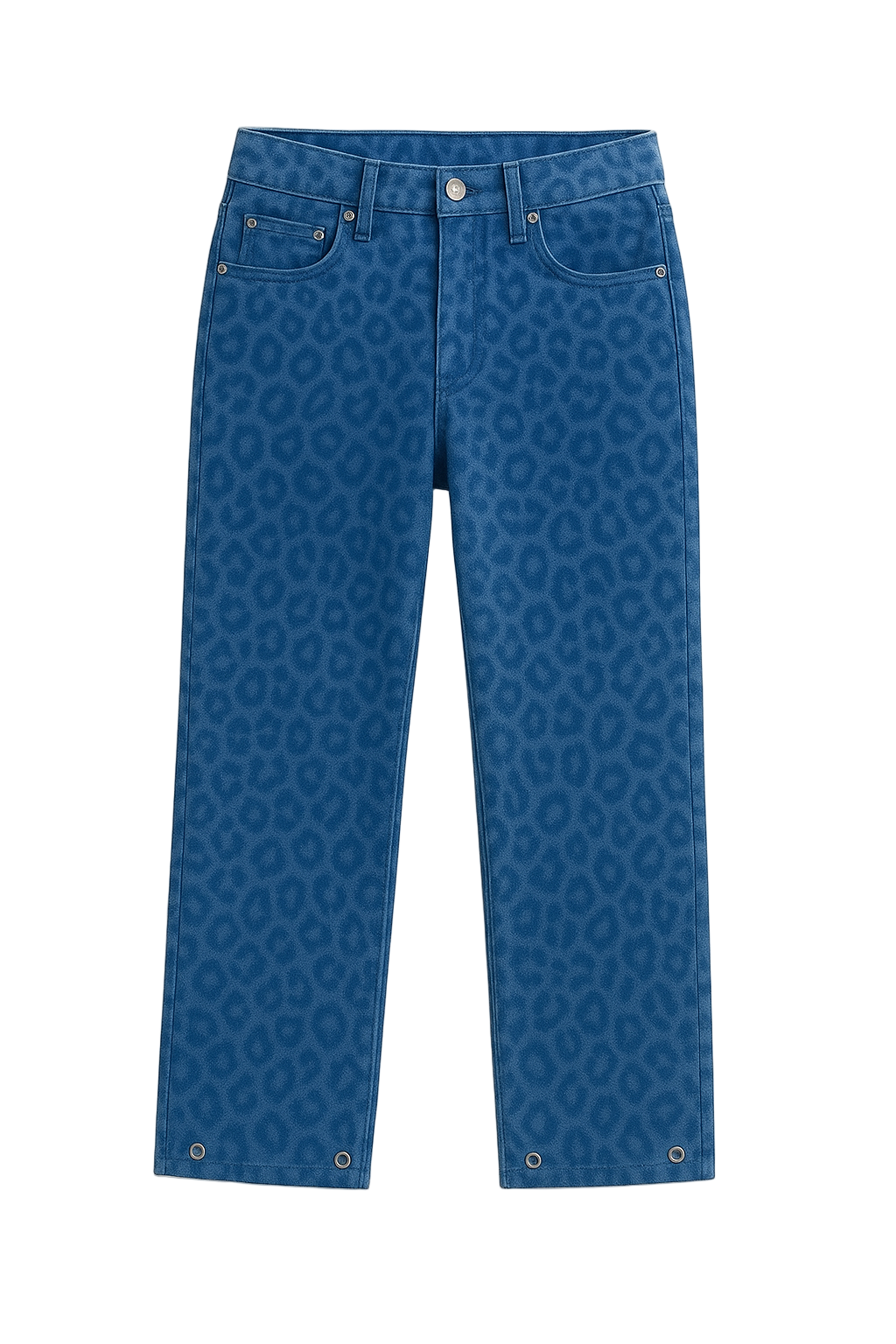 [PRINTED] Multi-Colored Cheetah Jeans