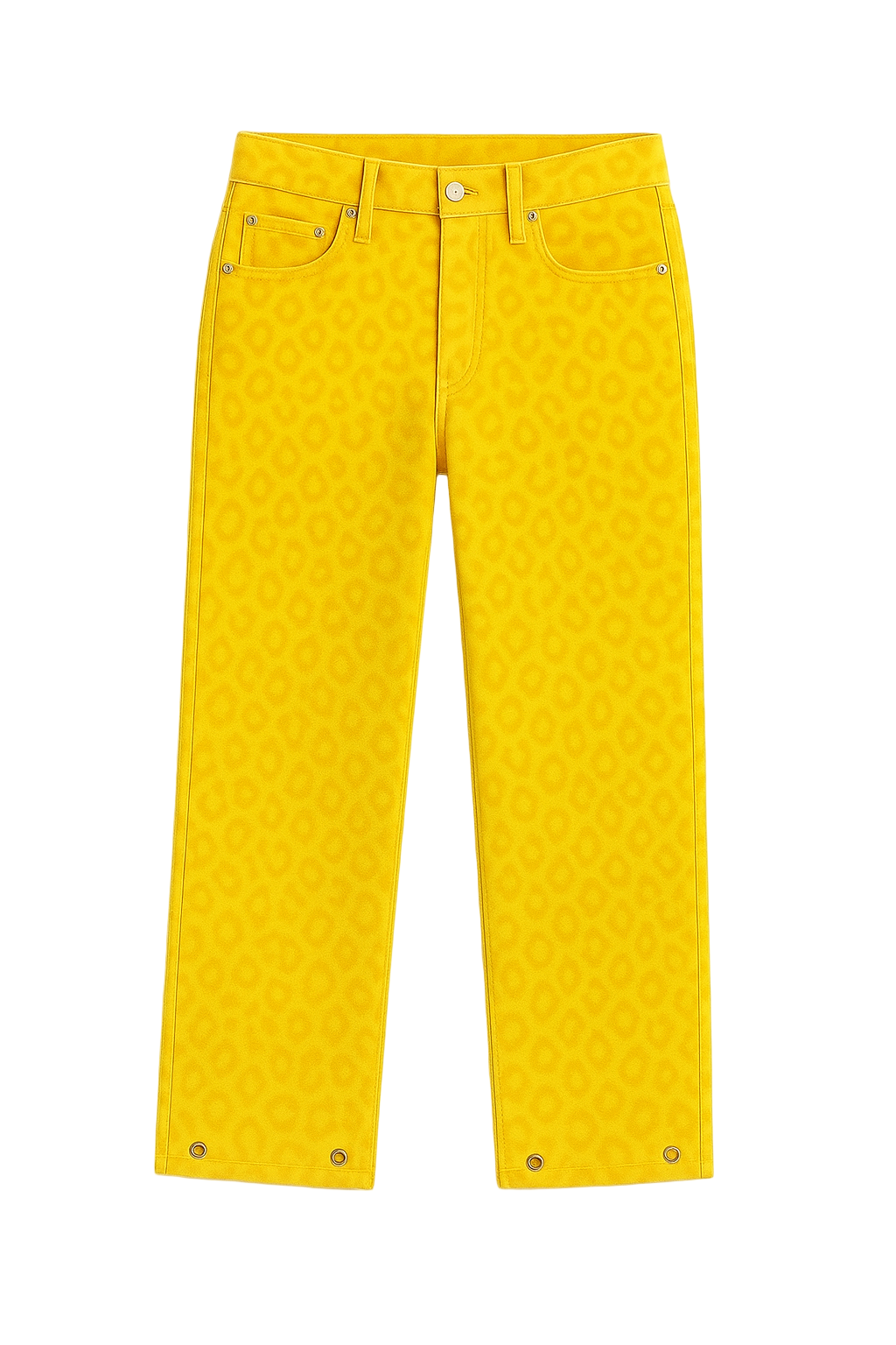 [PRINTED] Multi-Colored Cheetah Jeans