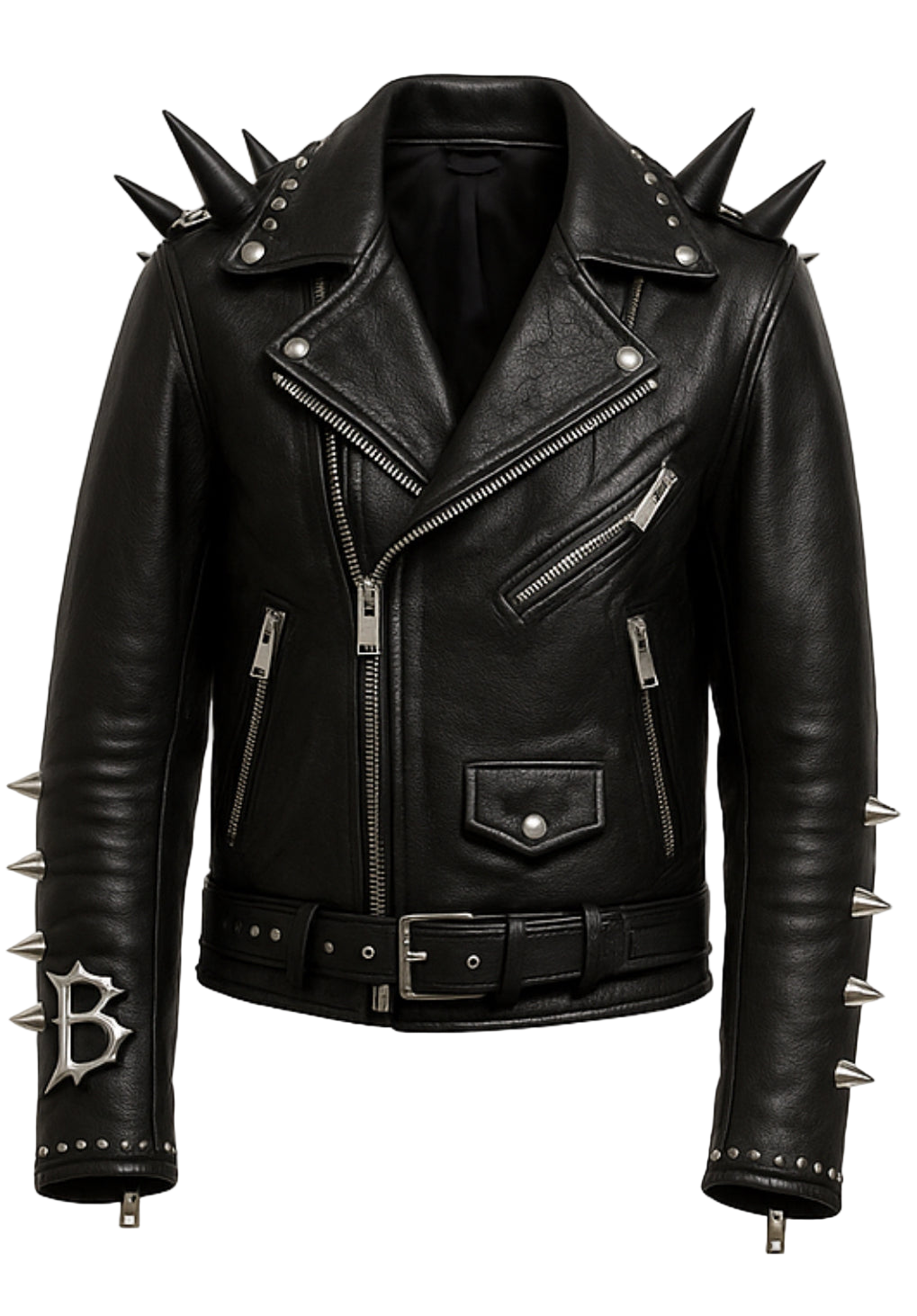 [PIERCED] BAINE LEATHER JACKET